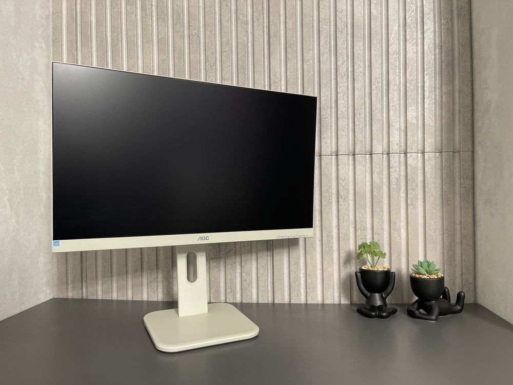 Безрамковий Монітор з динаміками  AOC 24P1 Gray full hd