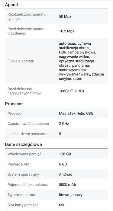 Smartfon Xiaomi Redmi 13C 6/128 GB 4G (LTE) NFC|FV