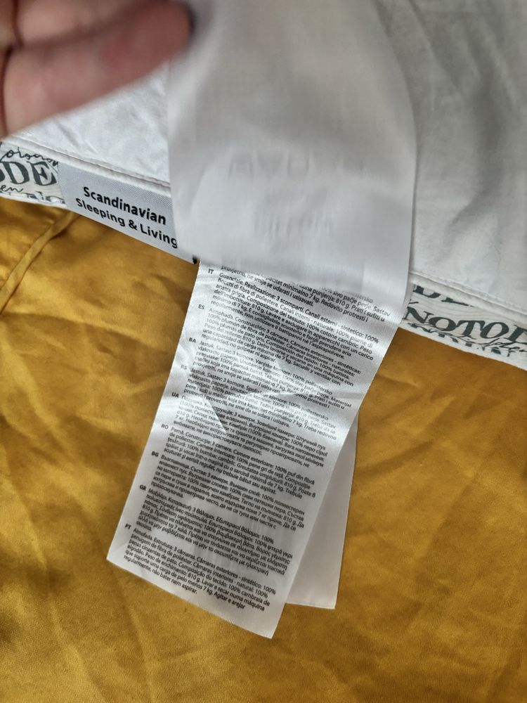 Zestaw poduszek Jysk Pillows Notodden Pierze Kacze 2 szt Nowe
