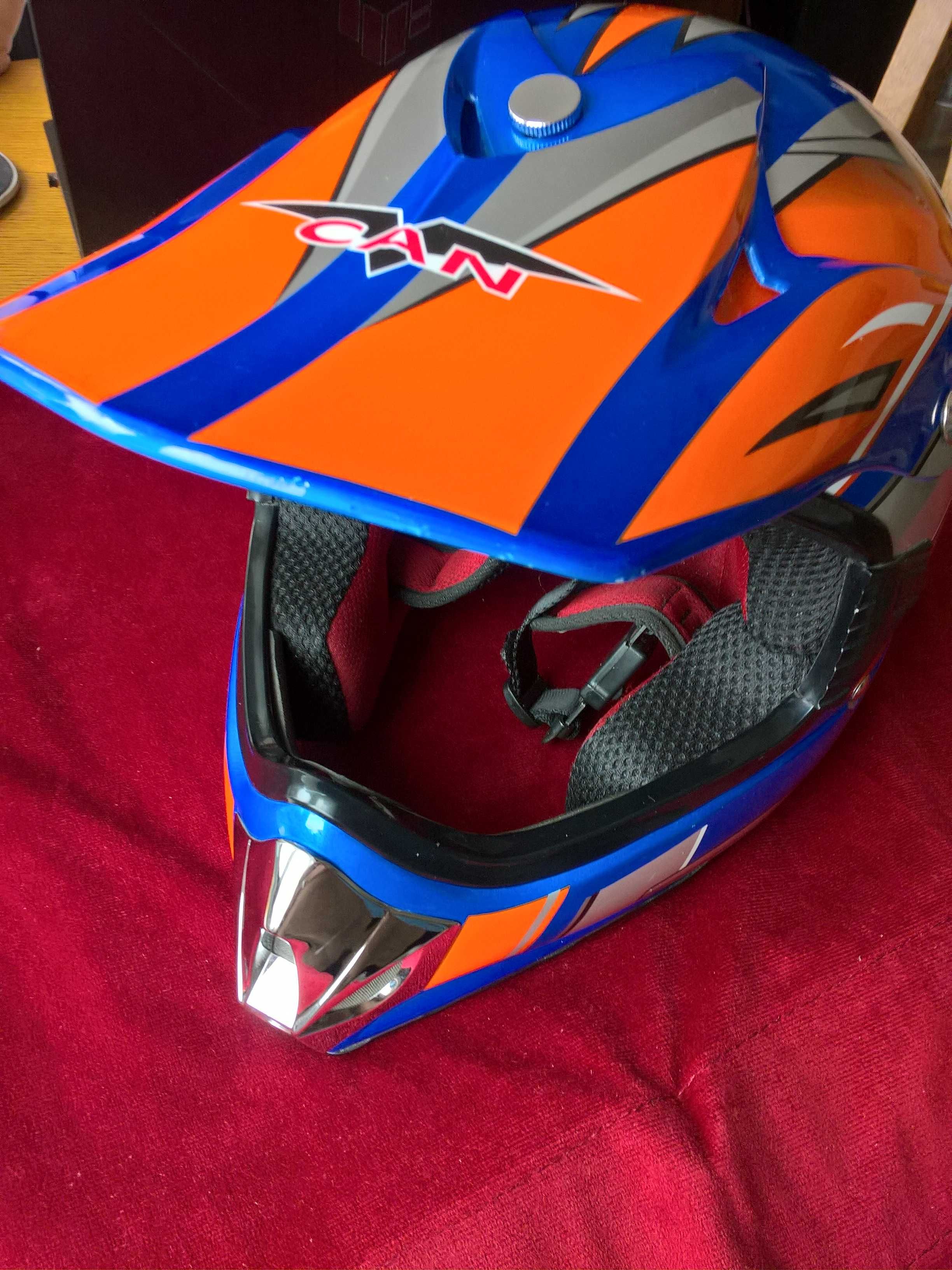 Kask Cross Enduro Atv Quad CAN