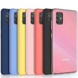 Silikonowe etui do Samsung A41 kolory back case