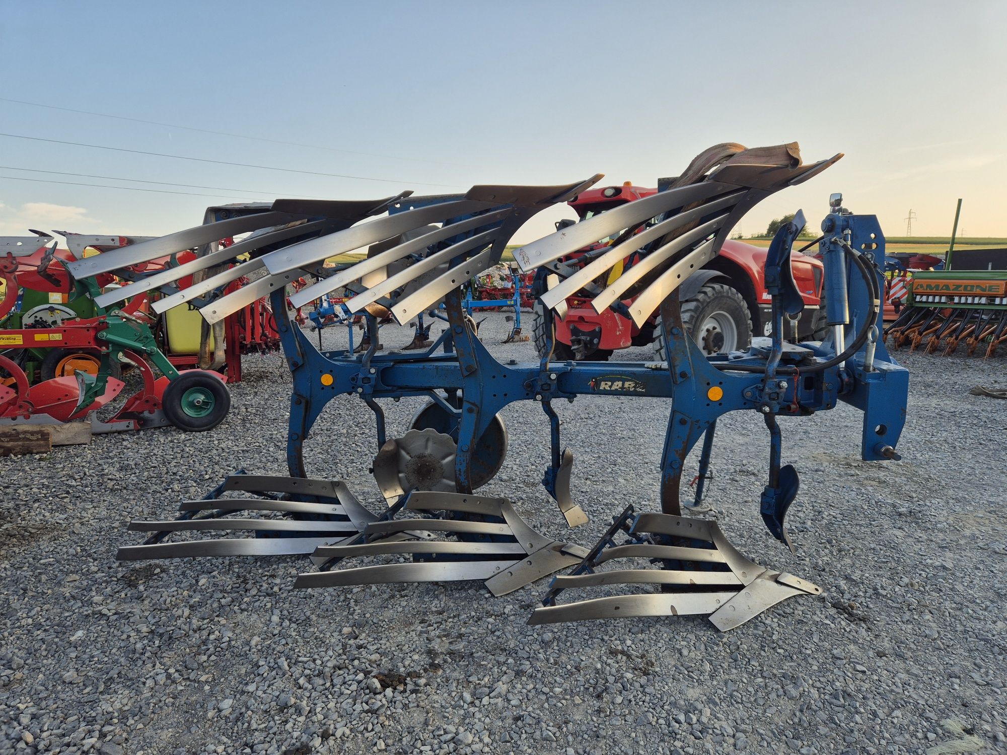 Plug obrotowy Rabe Werk Albatros 120 3 skibowy ażurowy  lemken kuhn