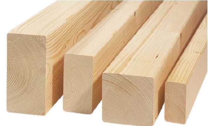 Drewno konstrukcyjne klejone.