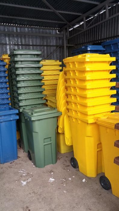 Pojemnik kosz na odpady 120 NOWE pojemniki na śmieci segregacja