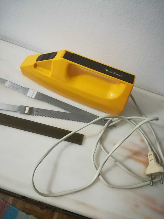 Faca elétrica moulinex vintage