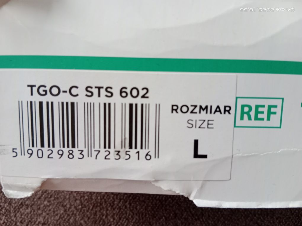 Orteza stabilizująca staw skokowy że wzmocnieniami rozm L