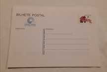 Bilhete Postal CTT ano 1989, valor selado 29$00