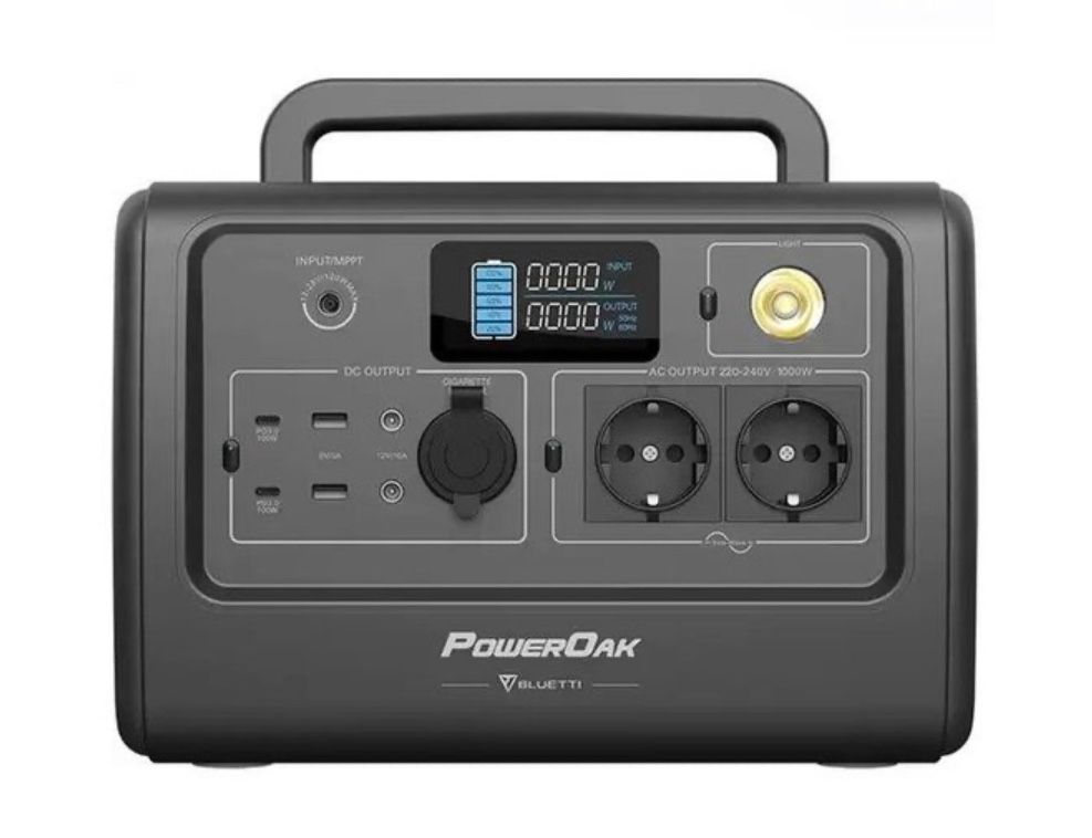 Станція BLUETTI PowerOak EB70 Portable Power Station 1000W 716Wh