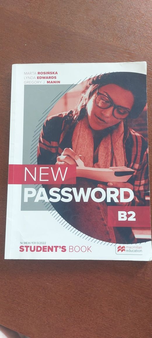 Podręcznik i ćwiczenia do języka angielskiego B2 New Password