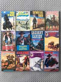 WESTERNY Z „PRZYGODY” - zestaw 12 książek-westernów NIEUŻYWANE!!!