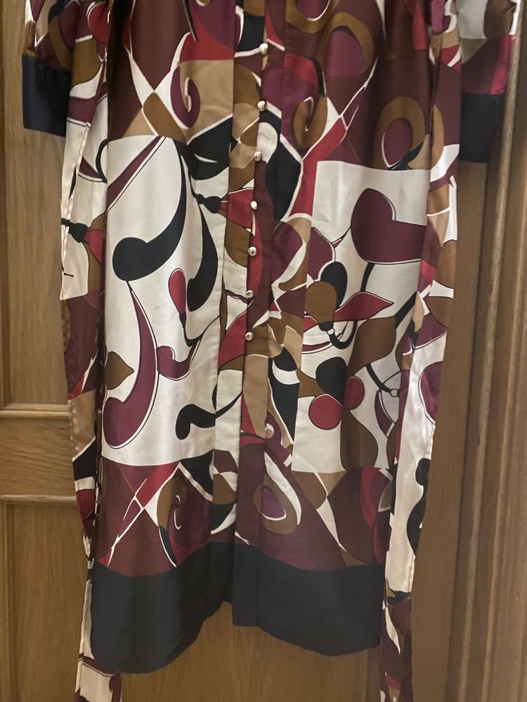 Vestido Zara estampado