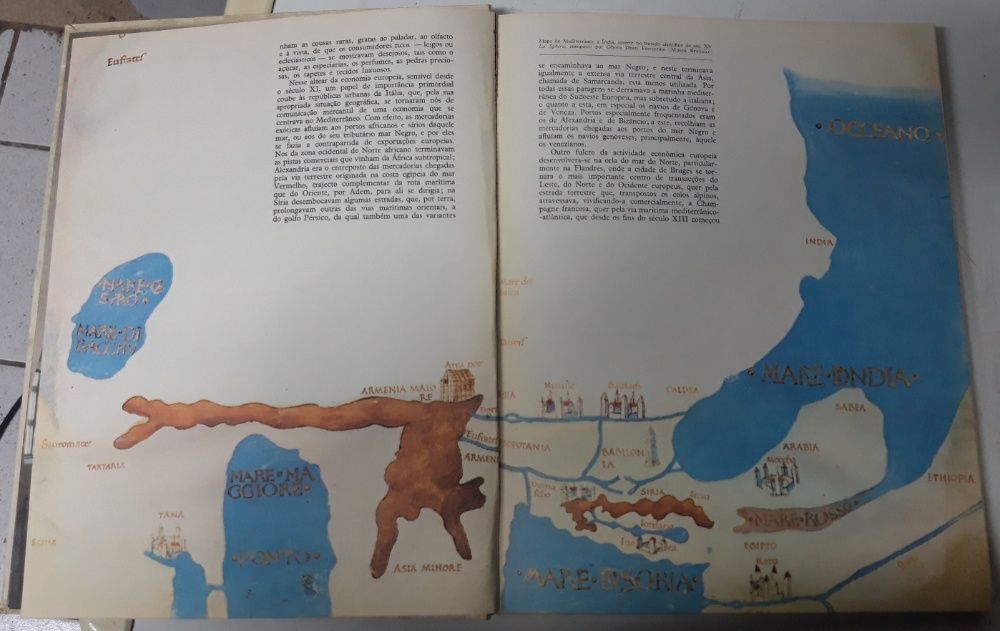 Os Descobrimentos Portugueses Livro 1970 Boa Encadernação
