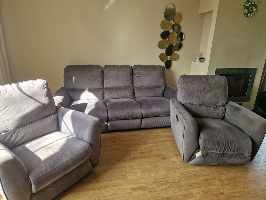 Komplet wypoczynkowy z funkcją relax Zenno