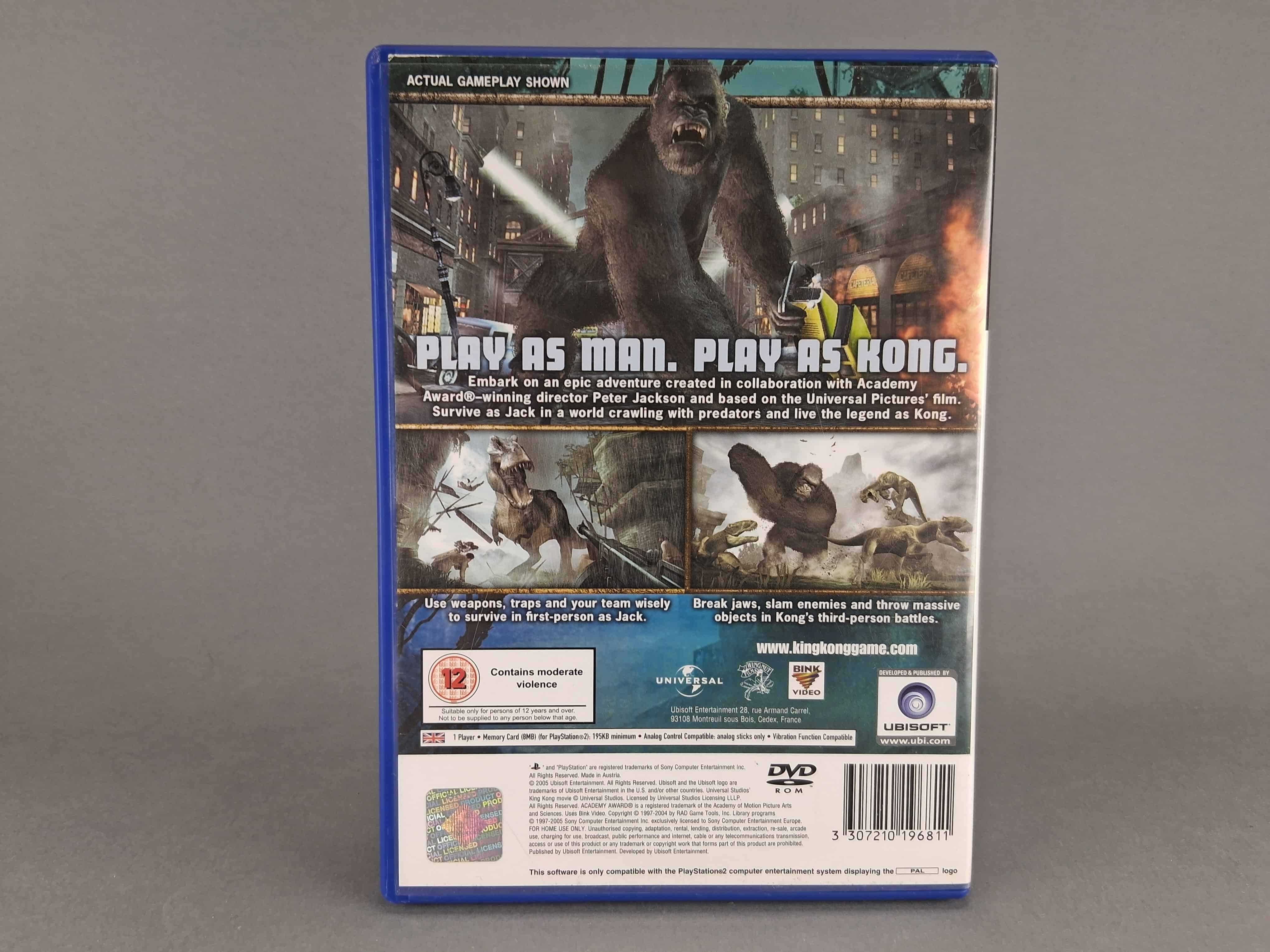 N010 Peter Jackson's King Kong: The Official Game of The Movie PS2