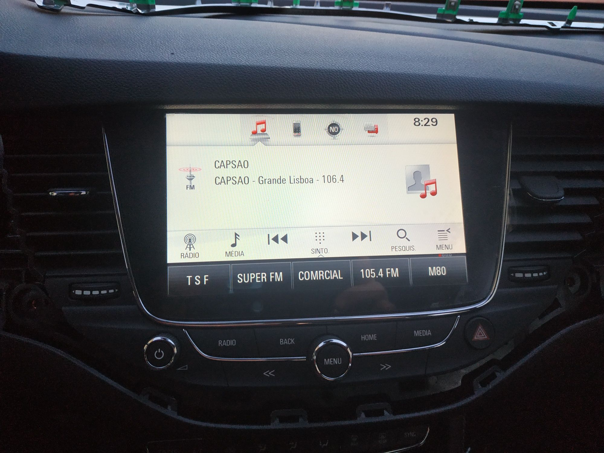 Display Radio Opel Astra k