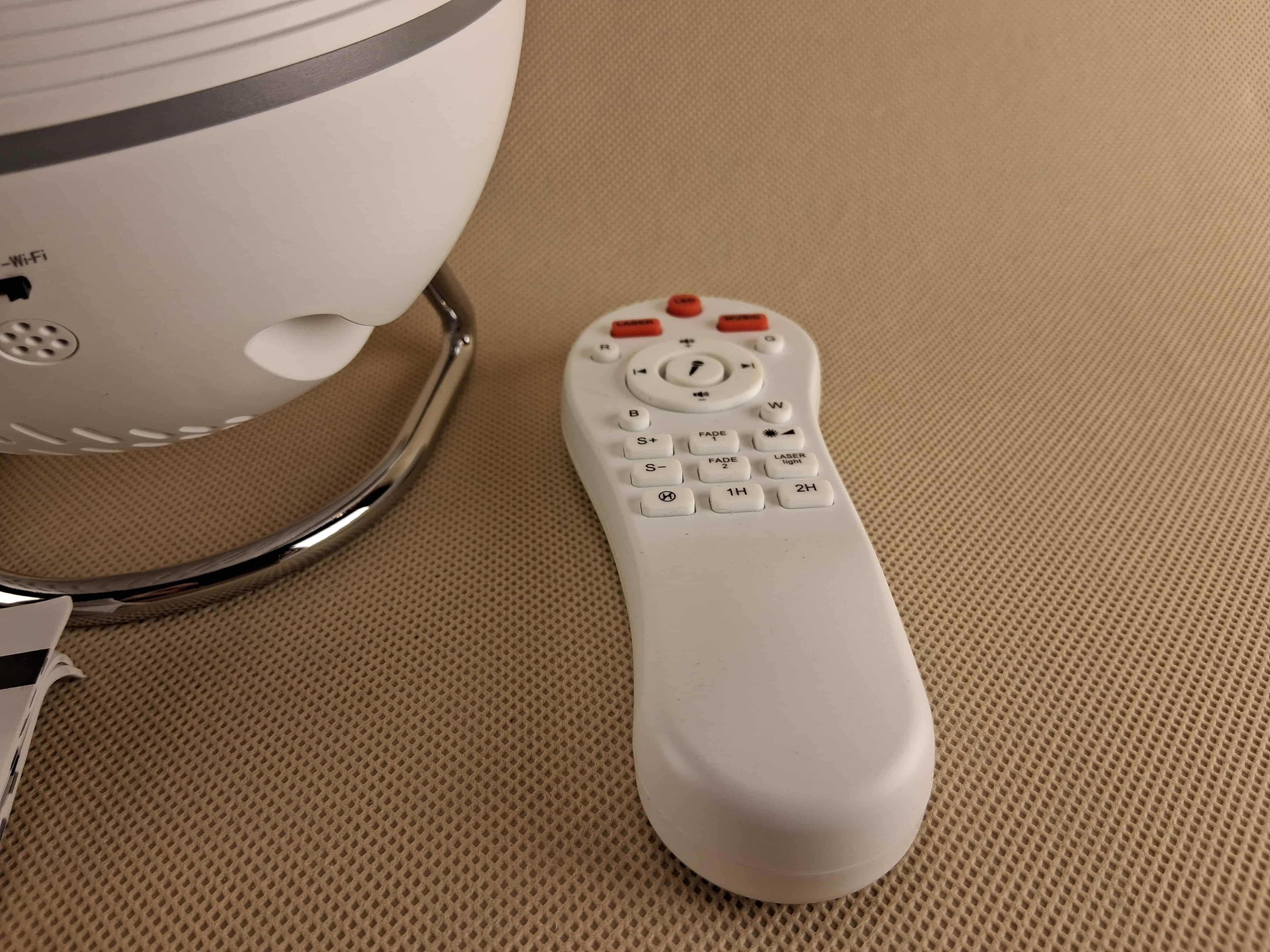 M000 Projektor Gwiazd Smart Wi-Fi Muzyczny Laser Galaktyka Pilot
