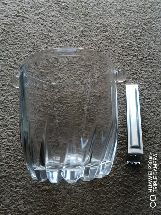 Balde de gelo com pinça novo com caixa