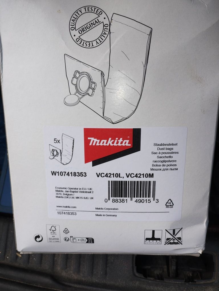 Makita worki do odkurzacza