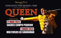 Bilhetes concerto god save the queen, tributo aos Queen - PLATEIA VIP