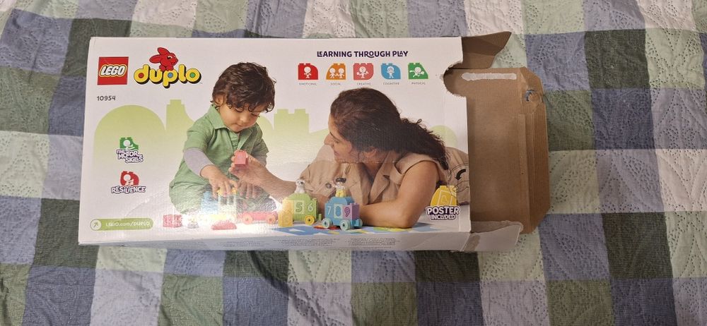 Лего дупло Потяг із цифрами