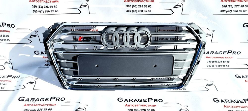 Бампер Audi A4 B9 S-line 2016 2017 2018 2019 передній Слайн