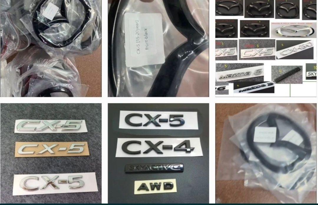 Набор эмблем значки для Mazda cx-5,Мазда 3,6,CX 3,303