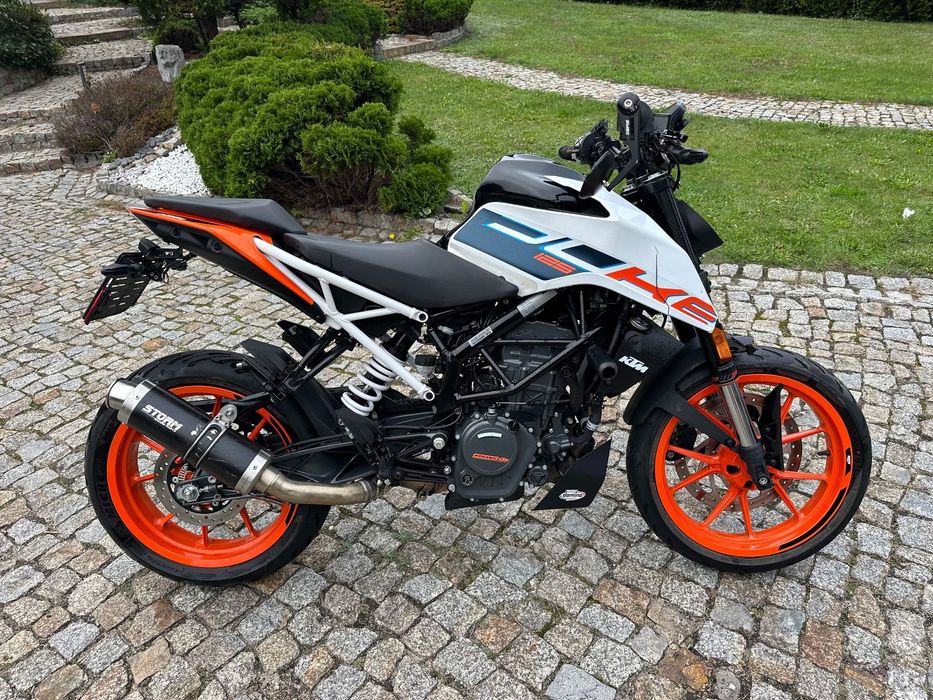 KTM Duke Uszkodzony Zapala Jeździ Dwa klucze Duke 125 A1