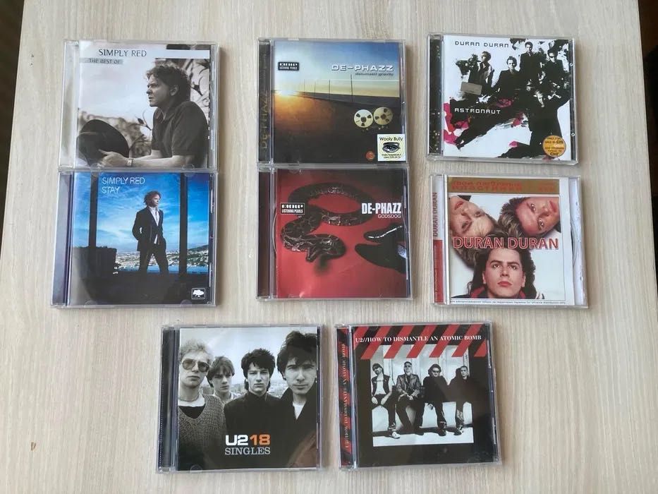 CD Океан Ельзи Скрябін Мухарський U2 Duran De Phazz Sting Мадонна