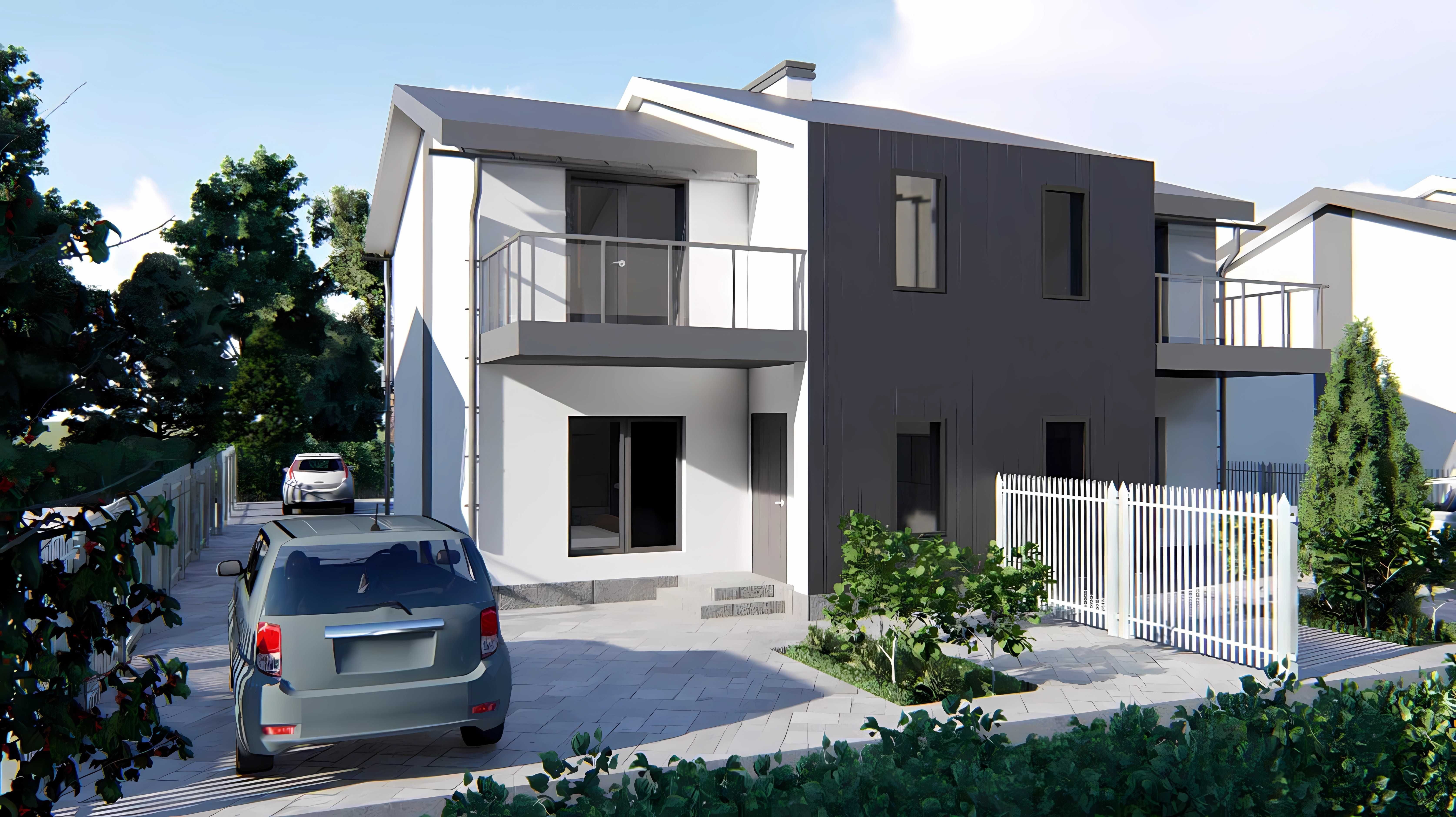 Продаж дуплекс 120м² 3 сотки White-Blackie Duplex (VILLAGGO) єОселя