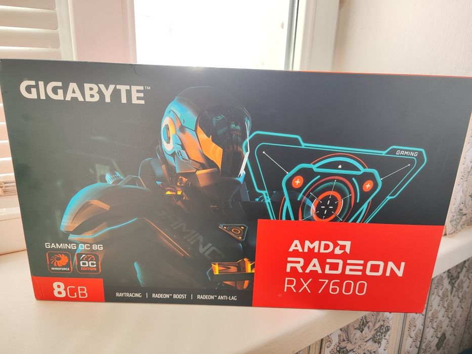 Відеокарта Gigabyte Radeon RX 7600 Gaming OC 8192MB