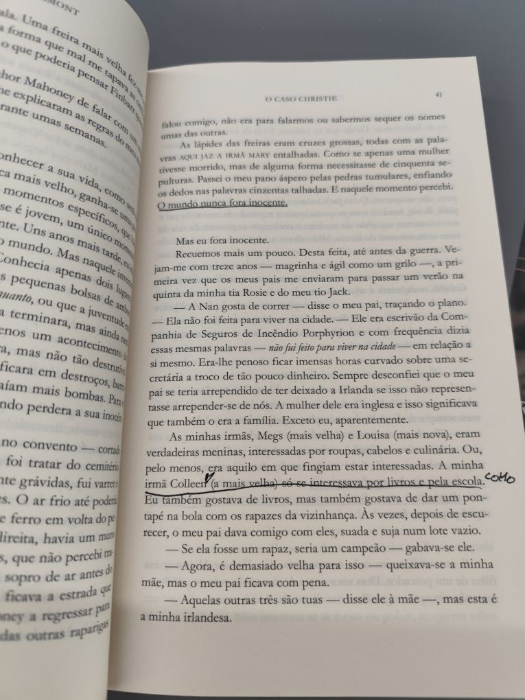 Livro "O Caso Christie"