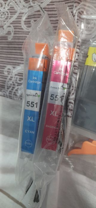 Картриджи Canon 551