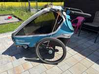 Przyczepka rowerowa qeridoo kidgoo 2 wózek riksza