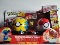 Gra Pokemon Surprise Attack Machop i Pikachu