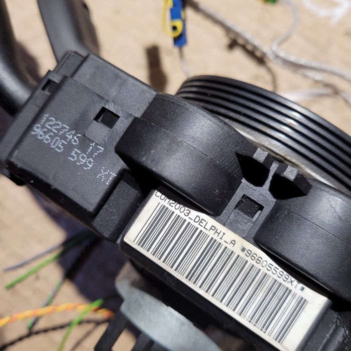 Przełącznik zespolony pająk manetki tempomat peugeot 307 kombi 2006r