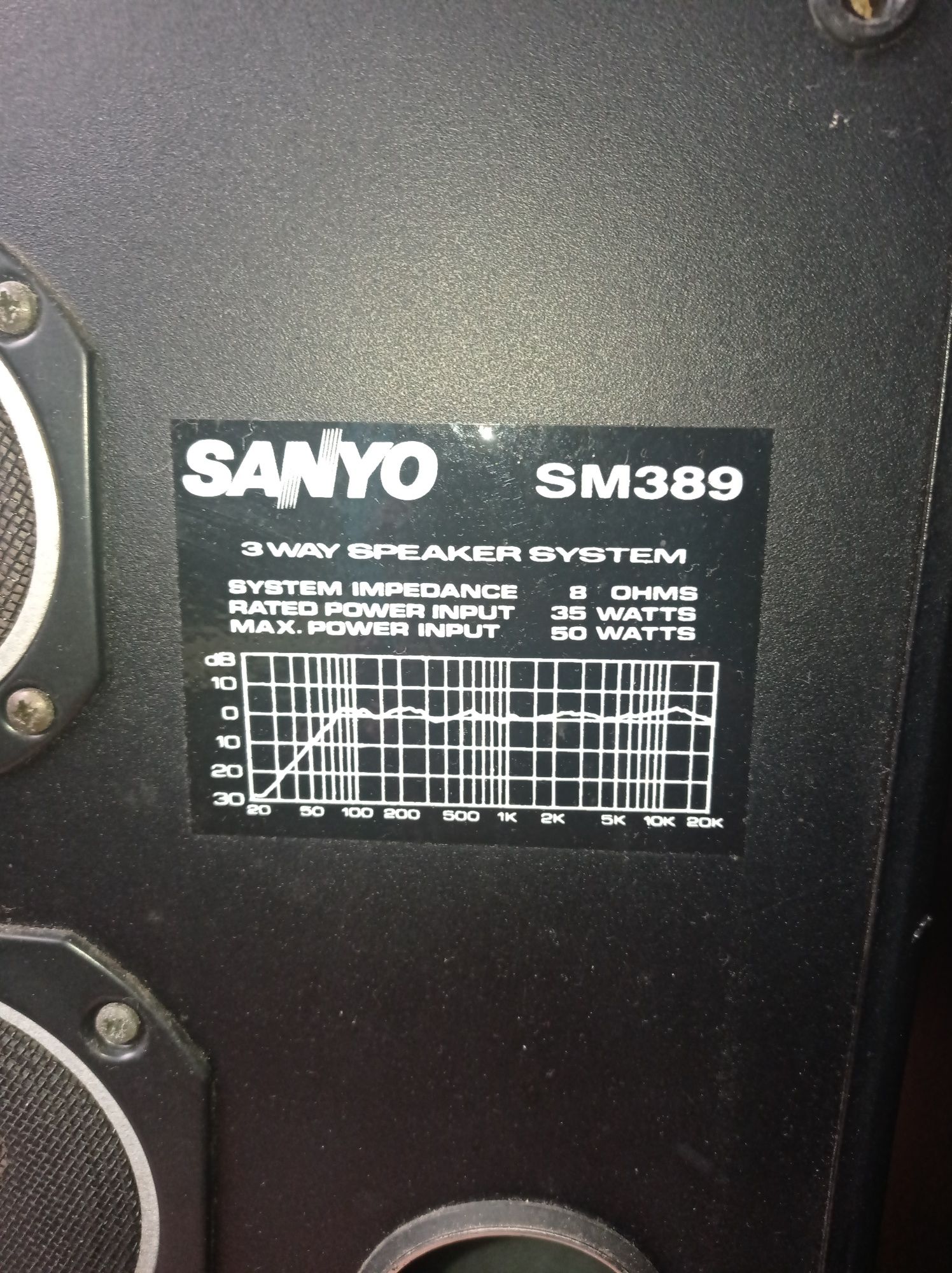 Colunas Sanyo SM-389