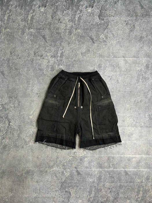 Шорти Rick Owens DRKSHDW чорні шорты черные opium archive джинсові