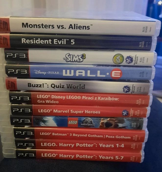 Sprzedam gry na konsole PS3