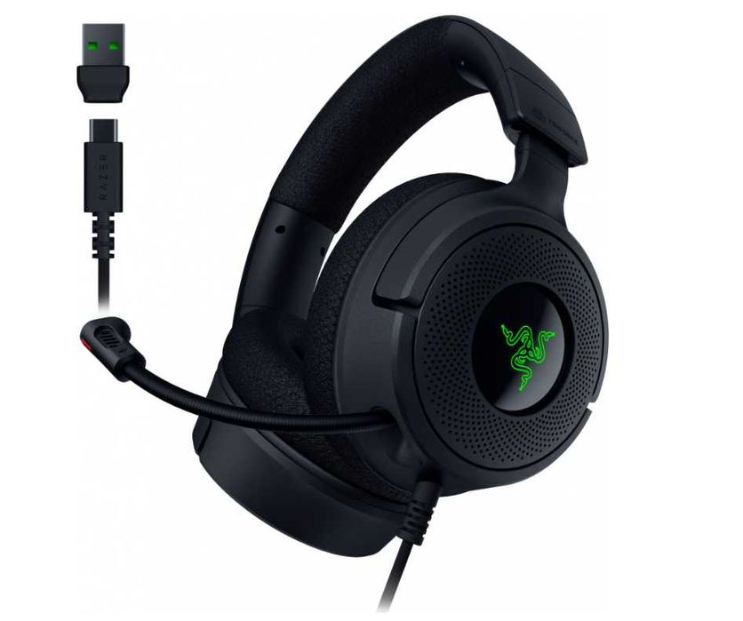 Навушники з мікрофоном Razer Kraken V4 X Black (RZ04-05180100-R3M1)