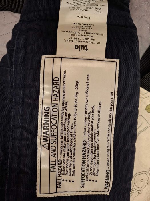 Baby Tula - Slow Ride - nosidełko ergonomiczne