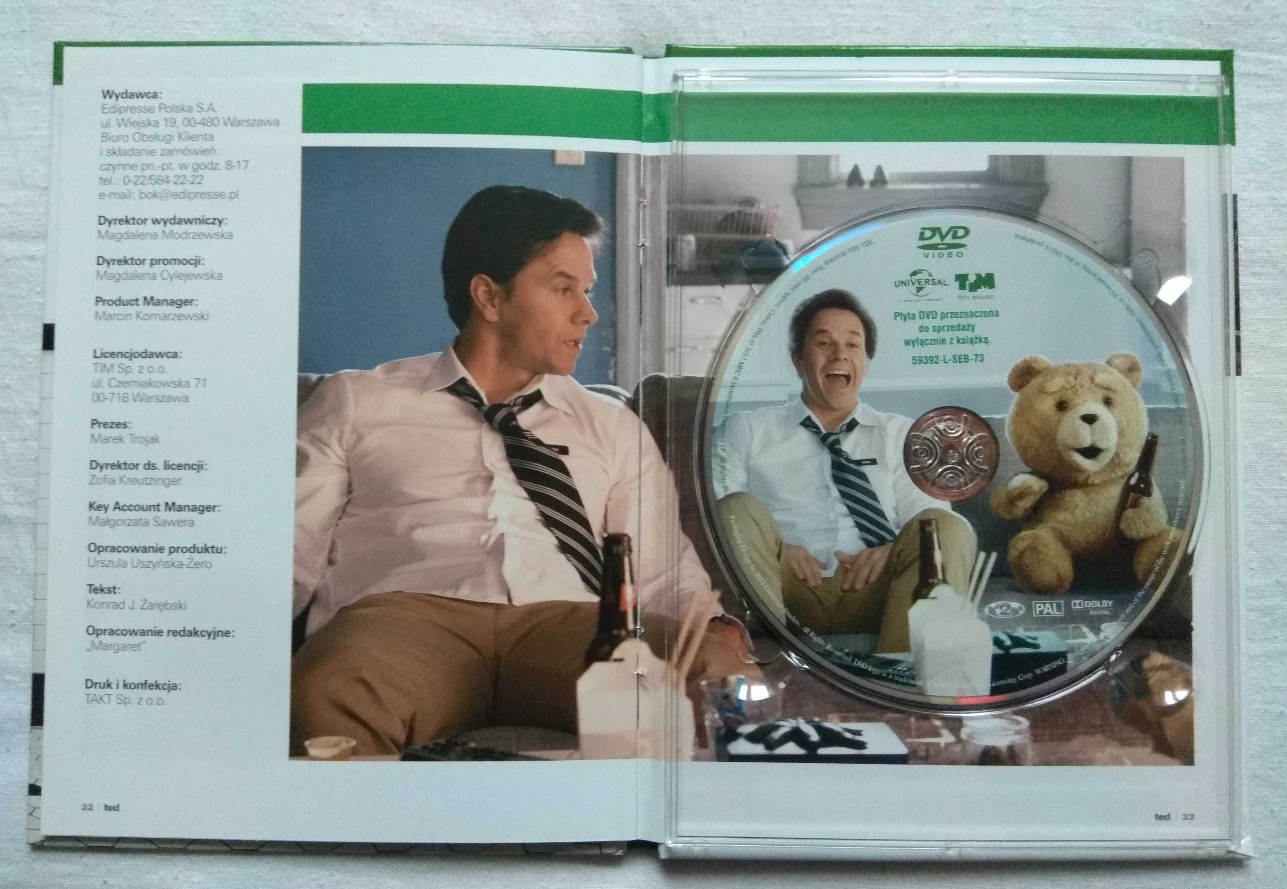 Film DVD - TED - (2012r.)