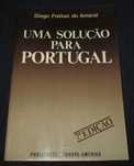Livro Uma Solução para Portugal Freitas do Amaral