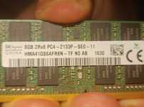Pamięć ram DDR4 8gb x1 Hynix HMA41GS6AFR8N-TF no A B