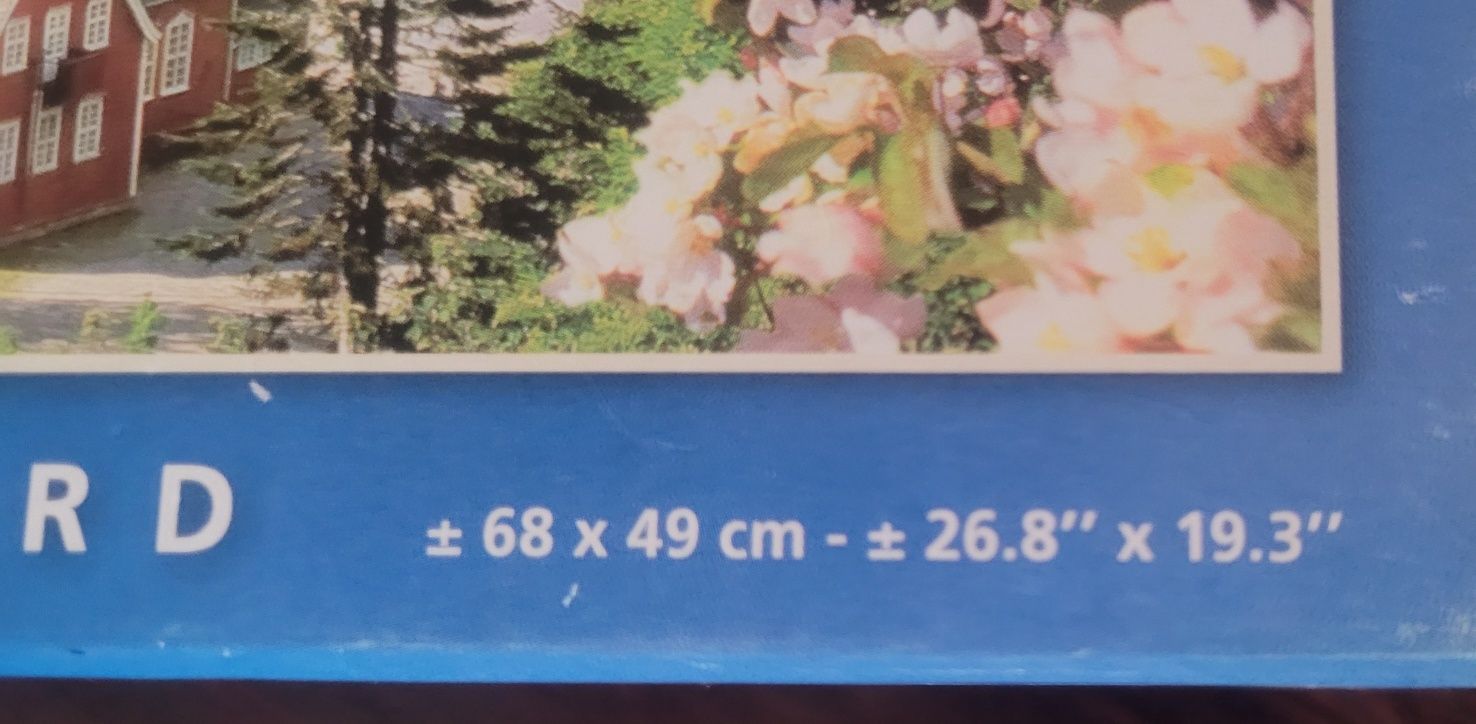 Puzzle 1000 elementów