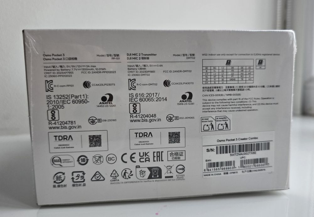 DJI Osmo Pocket 3 Creator Combo 4к