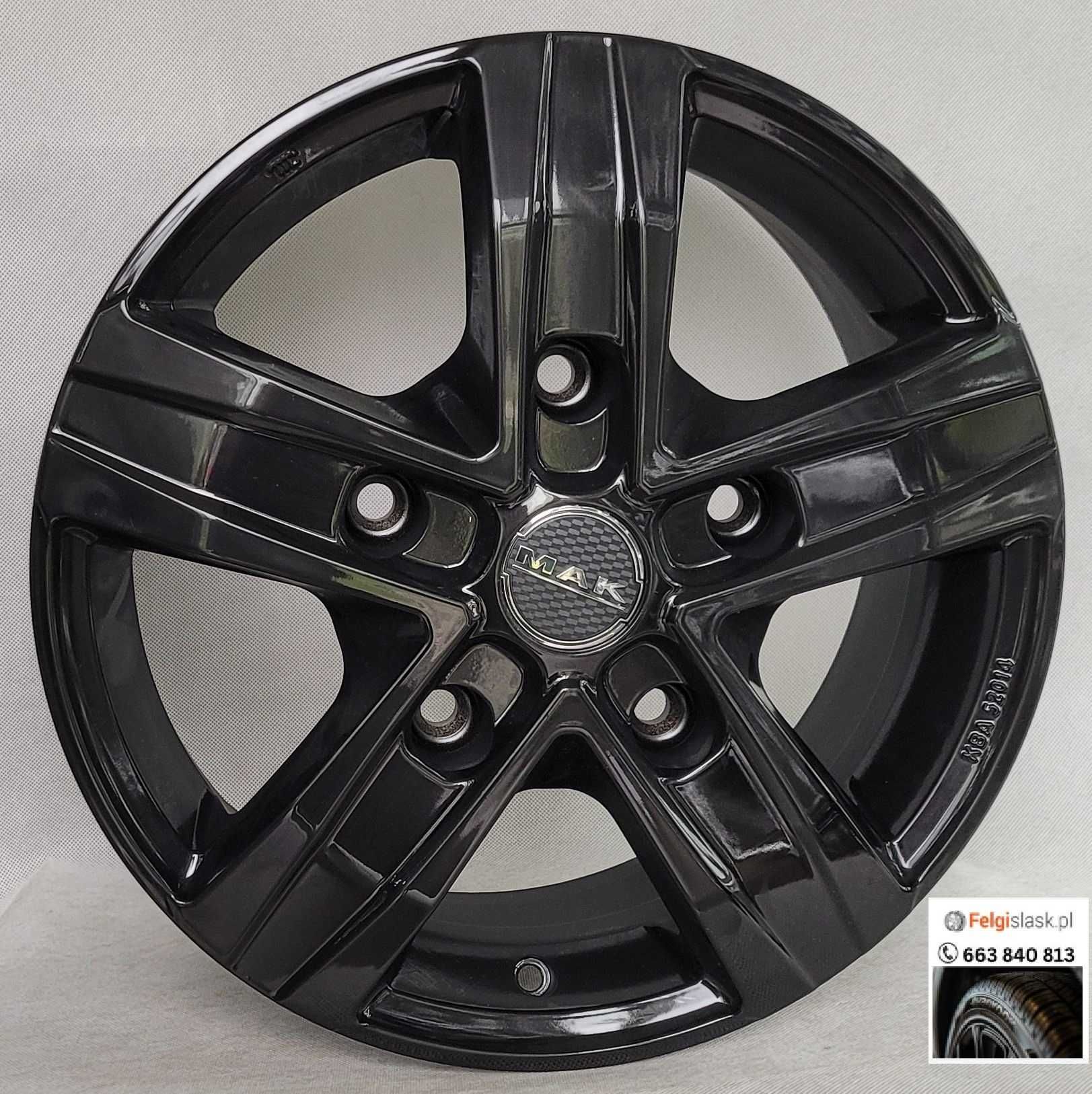 Felgi 16 VW Multivan T7 Crafter Amarok MAN TGE Felgi 16 5x120 czarne
