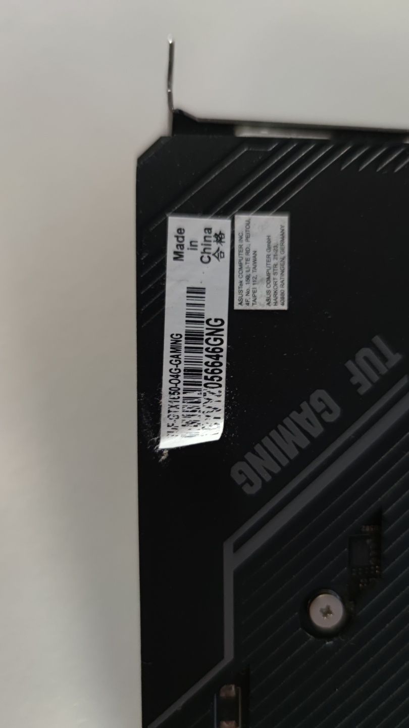GTX 1650 4Gb Asus TUF