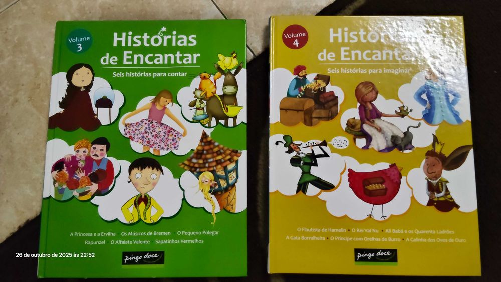 Coleção de livros histórias de embalar Pingo doce