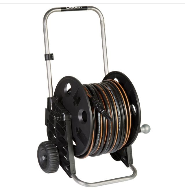 Wózek z wężem ogrodowym 12.5 mm 30 m Genius Compact Claber