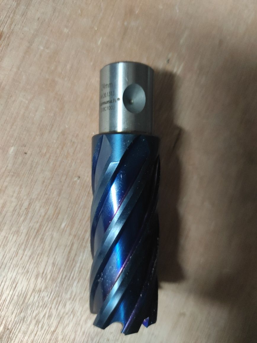 Wiertło trepanacyjnewiertło koronowe z chwytem weldon 3/4" | blue-line